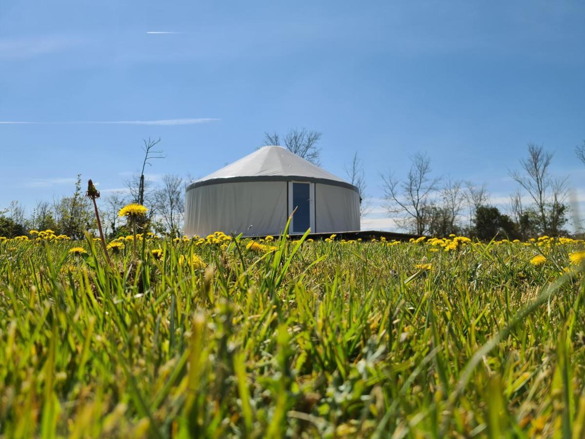 Camping A La Ferme - Hebergements Insolites Cerisy-la-Foret Bagian luar foto